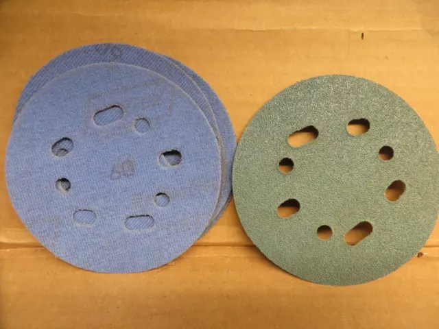 Abrasive Disc Sanding Disc Norton 5" #H87 / 60 6 Pieces