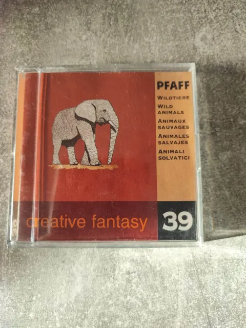 Pfaff creative fantasy Card - tarjeta bordada # 39 vida silvestre