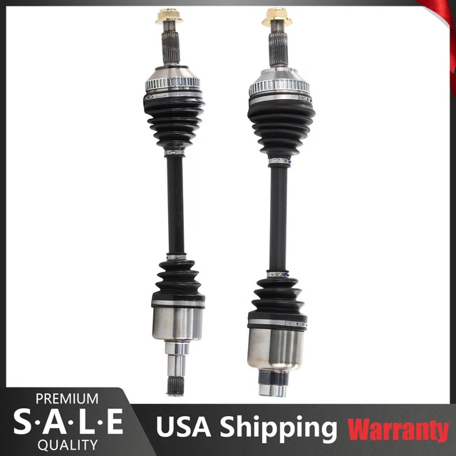 Front Left Right Pair CV Axle Shaft For 1995-2000 Mercury Mystique Manual 2.5L