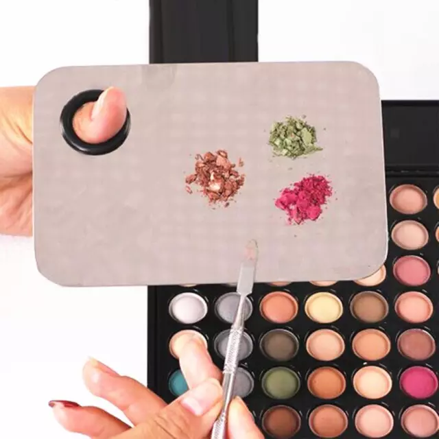 Edelstahl Make-up Mischen Mit Spachtel Kosmetische Werkzeug Mischen Palette