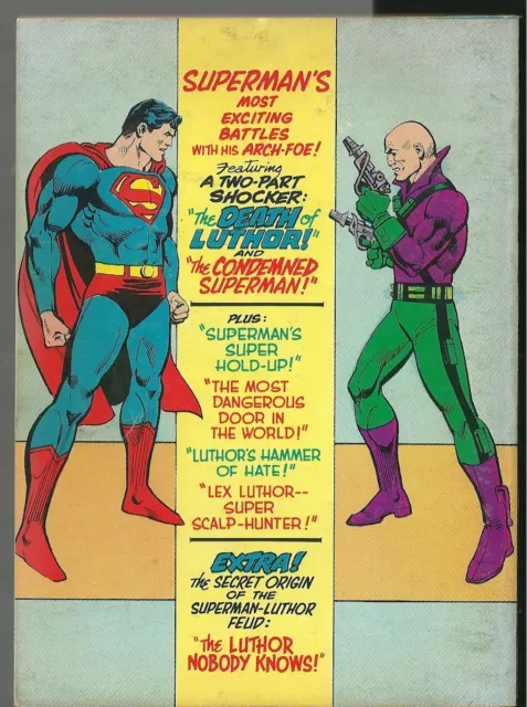 BEST OF DC SPECIAL BLUE RIBBON COMICS DIGEST #27(1982) Superman - Luthor 2