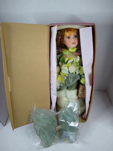 Paradise Galleries Treasury Collection Premiere Ed. Elf Fairy DOLL & Treasure