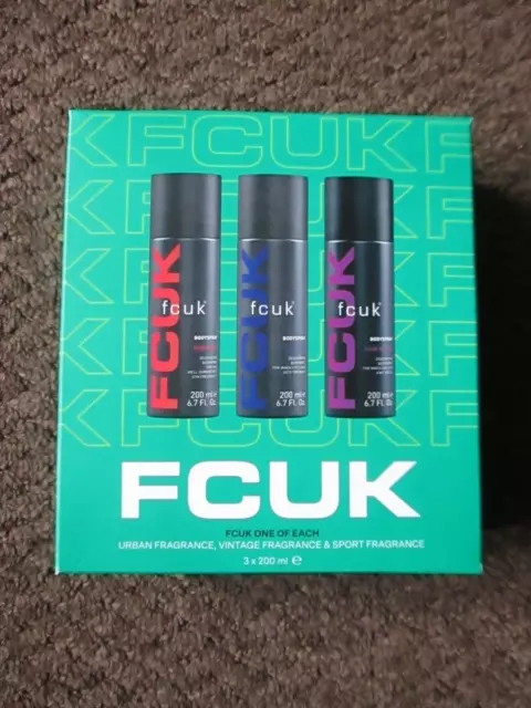 Fcuk one of each gift set cheap
