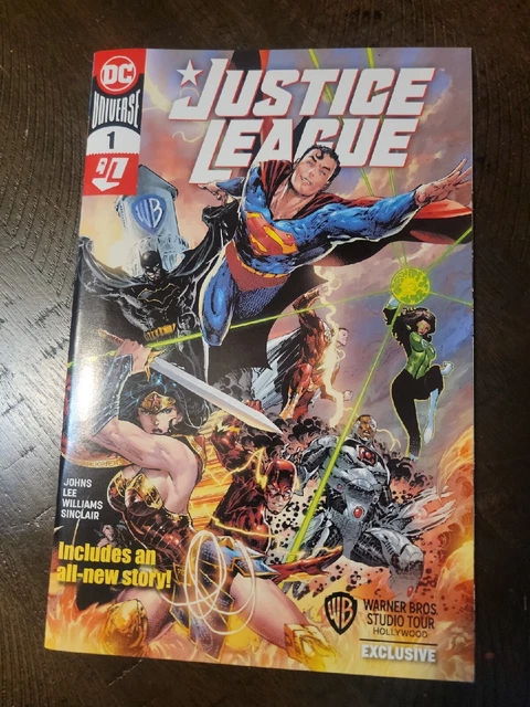 Justice League #1 : Warner Bros Studio Tour Exclusive Comic Book : Jim Lee