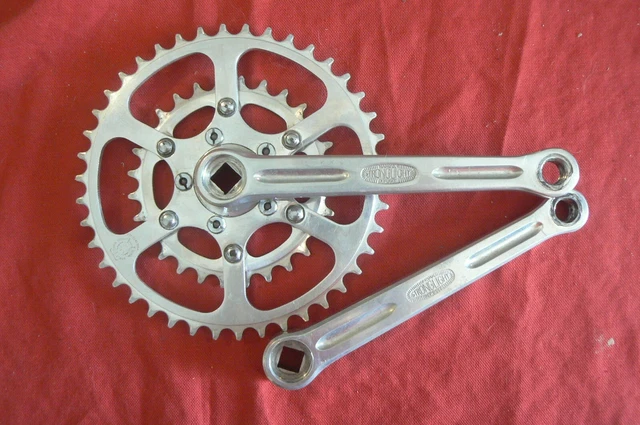 Pédalier Stronglight 49D Vintage - Alliage, 170 Mm, Plateau Acier - Vélo Route