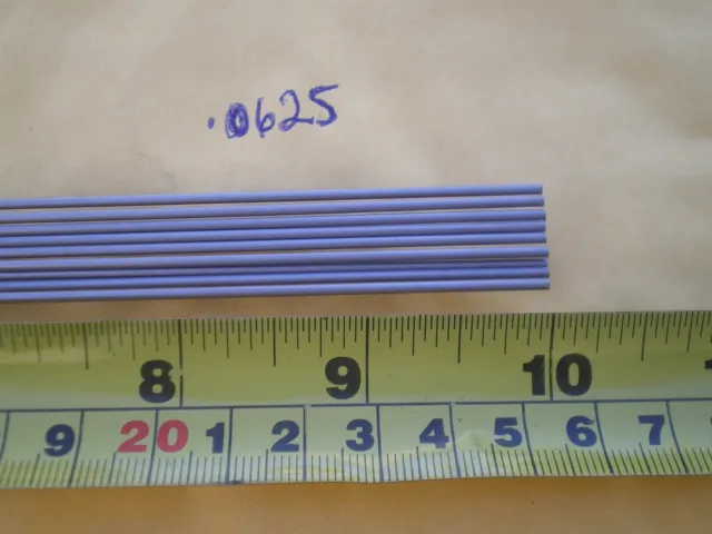 75 Pcs. Stainless Steel Straight Lure Shaft Wire Form .0625 (1/16") X 10"