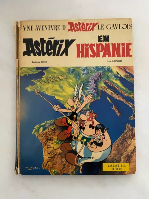 BD asterix EN HISPANIE EO 1969