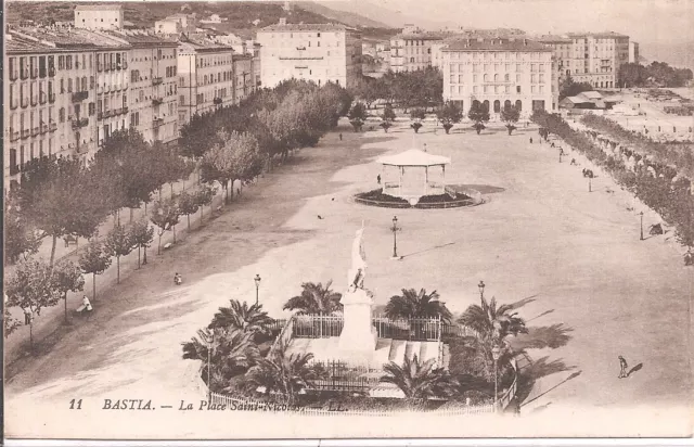 CPA - Bastia - Place Saint-Nicolas