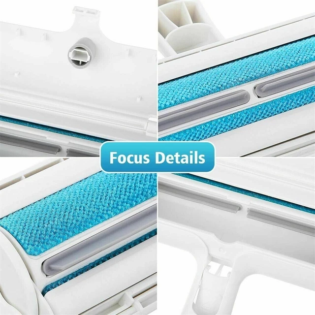 Reusable Pet Hair Lint Remover Dog Cat Hair Roller Cleaning Brush Sofa Clothes 7