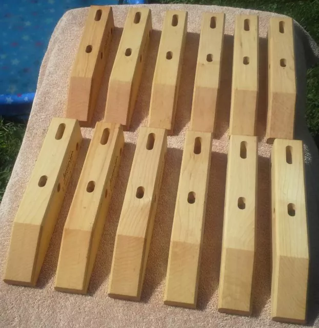Jorgensen Vintage Clamp Jaws Lot Qty 12pc 12" Woodworking Pony Vise Block Plane