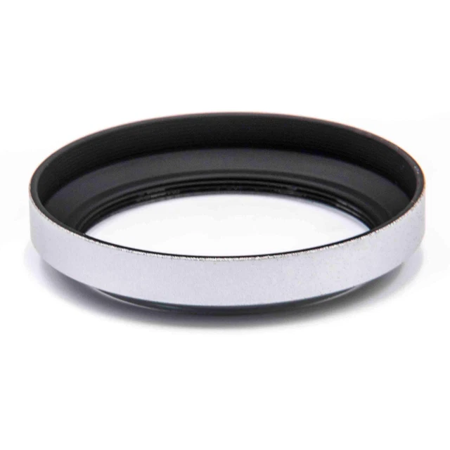 Gegenlichtblende metall silber für Carl Zeiss 28mm f/2.8 Biogon