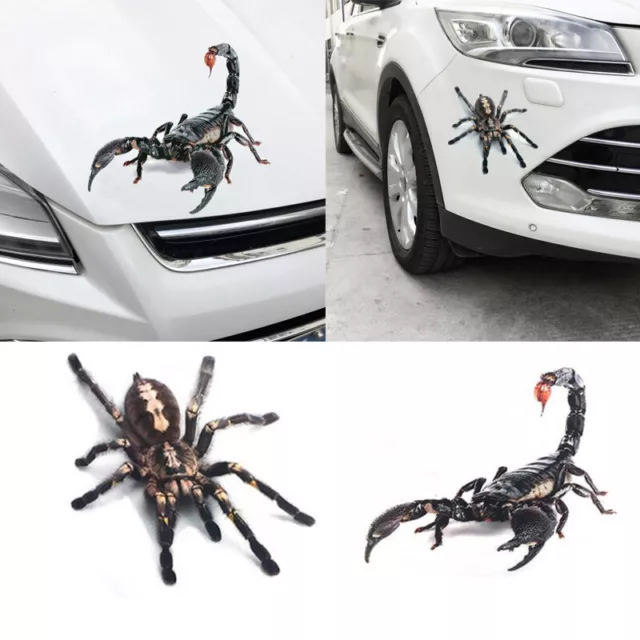3D DIY Tarantula Spider- Car Truck SUV Window Bumper Diecut Vinyl Decal Stickers