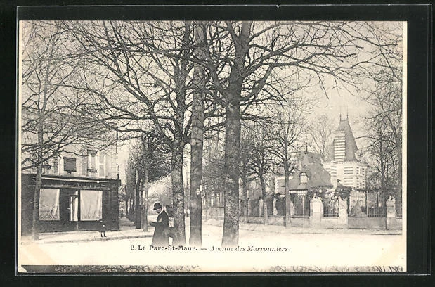 CPA Le Parc-St-Maur, Avenue des Marronniers