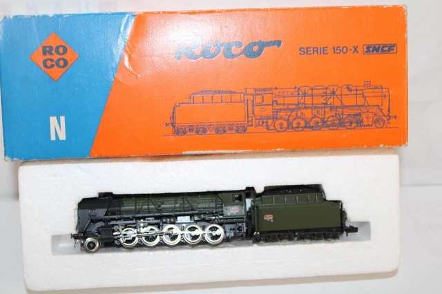 Locomotive à vapeur 150X de la SNCF - R62148 - Roco - Materiel moteur