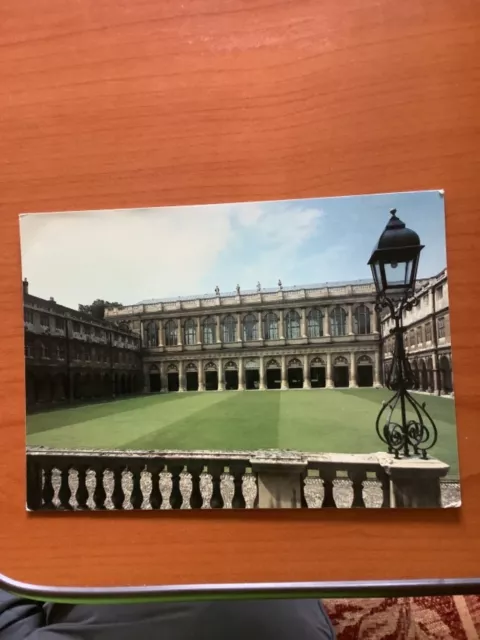 Trinity College Library, Cambridge, The Neville Court  Cambridgeshire Postcard