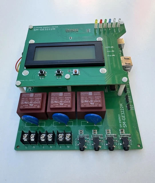 ARDUINO PROGRAMMABLE 3 Phase Smart Energy Monitor/Logger $250.00 ...