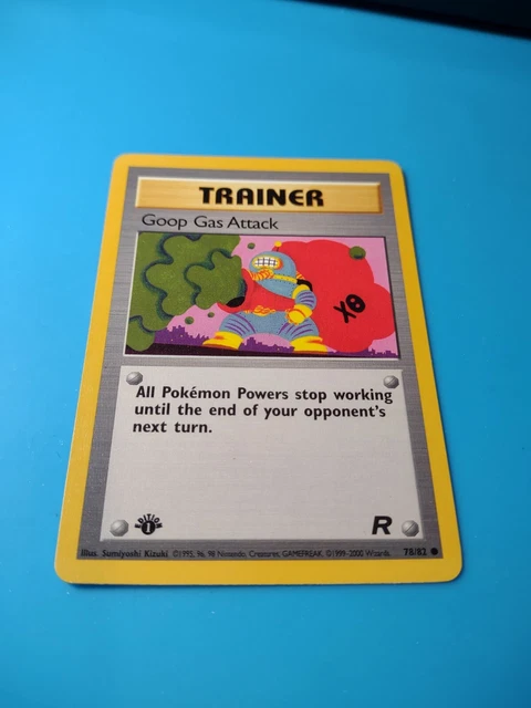 Goop Gas Attack [1st Edition] #78 Pokemon Team Rocket