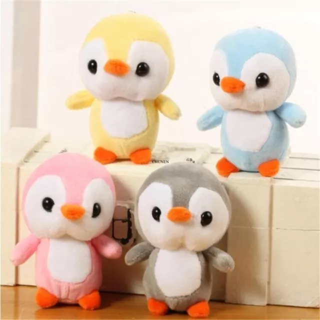 Children Stuffed Animals Kids Gifts Keychain Stuffed Plush Toys Penguin Dolls