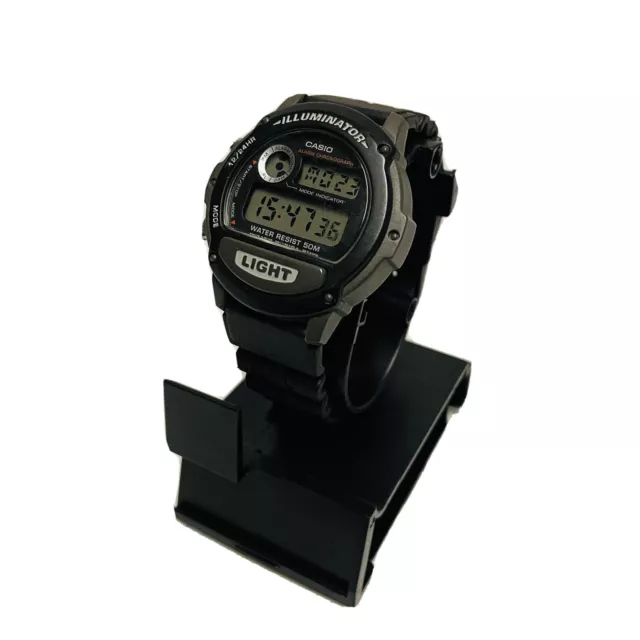 Casio illuminator on sale water resist 50m