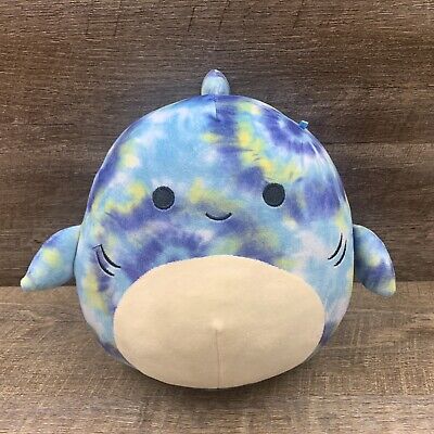 SQUISHMALLOWS LUTHER THE Tye Dye Shark 9