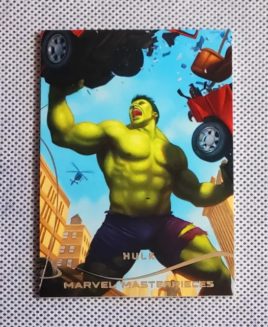 1133/1499 Hulk 2022 Skybox Marvel Masterpieces Level 2 #43