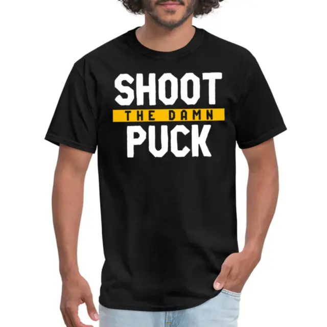 Pittsburgh Clothing Shoot The Damn Puck Men's T-Shirt