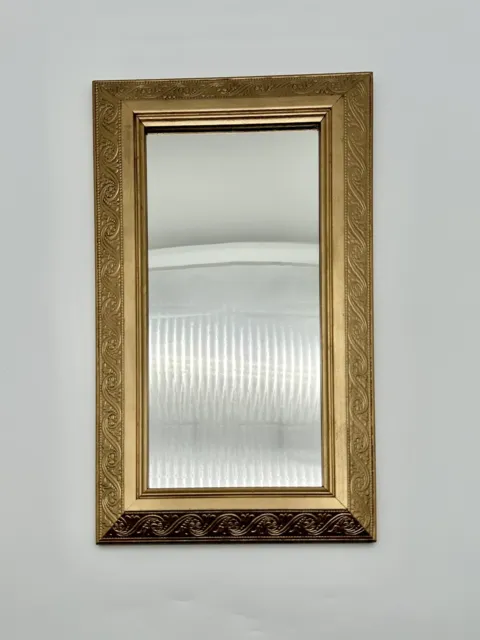 Antique Ornate Gold Mirror