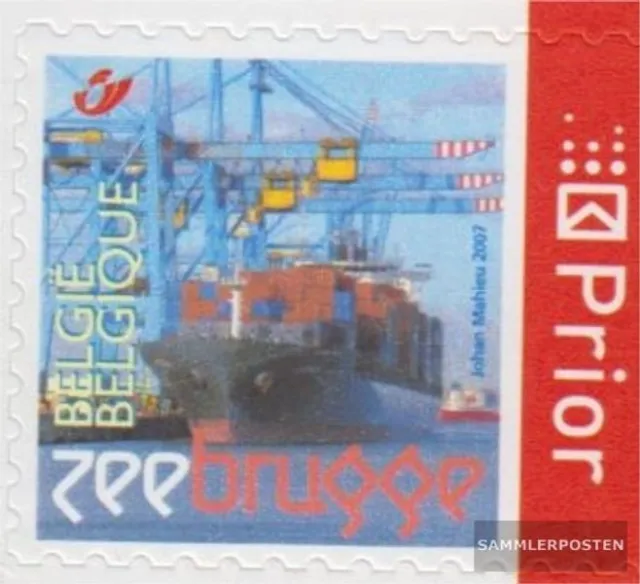 Belgien 3716II D (kompl.Ausg.) postfrisch 2007 Hafen von Zeebrügge