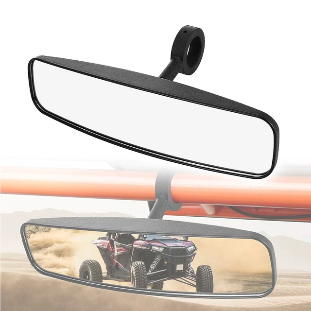 Specchietto retrovisore largo 1,75" UTV moto permanentemente adatto per Polaris RZR 800 1000