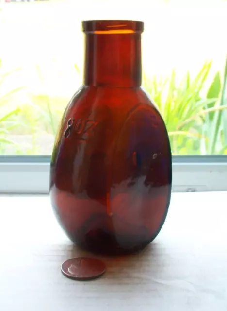 Nice Rare Brown Meat Juice Embossed, 8 Oz