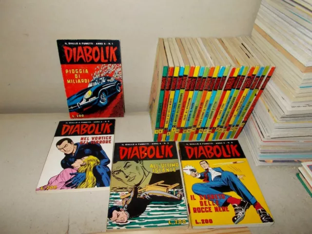 Diabolik Anno X Originale Serie Completa Dal N.1 Al N.26 Ottima