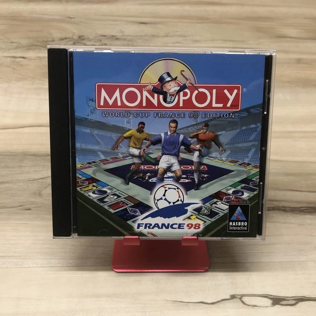 MONOPOLY WORLD CUP France 98 Edition PC CD IBM - English - Hasbro