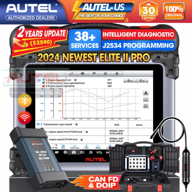 Autel MaxiSys Elite II PRO ULTRA Auto Diagnostic Scanner Programming Key Coding