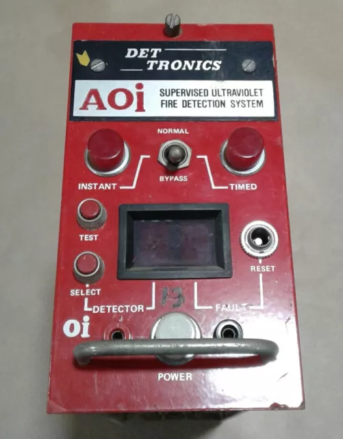 Det Tronics AOI Supervised Ultraviolet Fire Detection System  R7302D 1404 #211TW