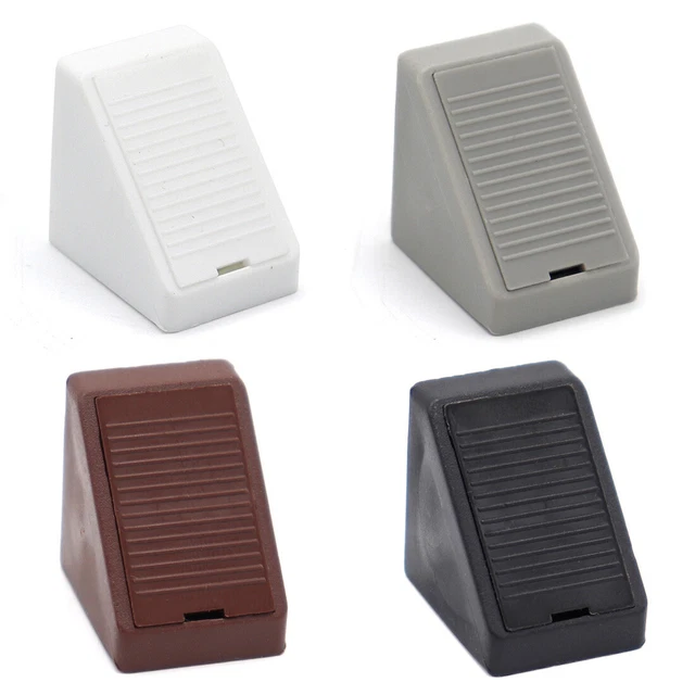 100 Stück Möbelverbinder Eckverbinder - 24x24x20mm Elfenbein Für Schrankbau