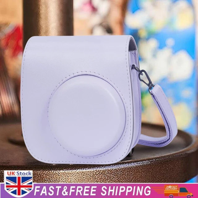 7 in 1 Camera Accessories Kit Album Camera Bag for Instax Mini 12 (Purple)