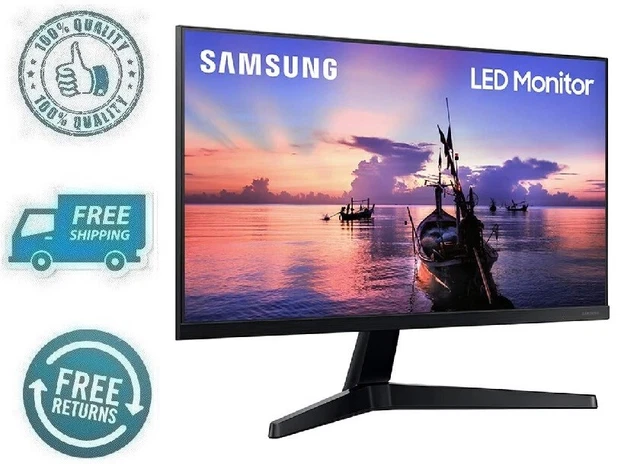 New Samsung 22" FHD 1080p Computer PC LED Monitor 75Hz IPS Panel 1920 x 1080