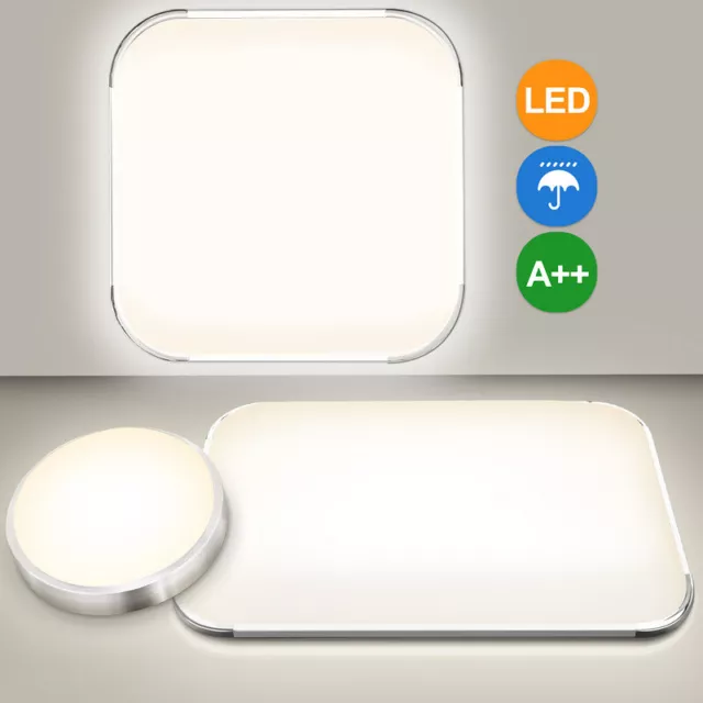 LED Deckenleuchte 12-36W Wohnraumleuchte Ultraslim Deckenlampe Badleuchte
