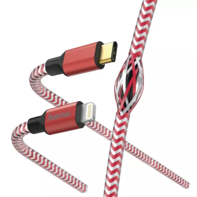 Hama Ladekabel Datenkabel 1,5m USB-C Lightning MFI-zertifiziert iPhone 12 13 14