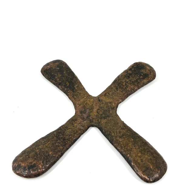 Katanga Cross Currency Copper Alloy Congo