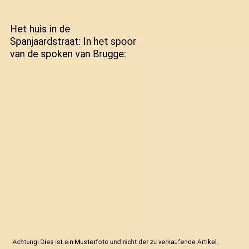 Het huis in de Spanjaardstraat: In het spoor van de spoken van Brugge, Bernauw,