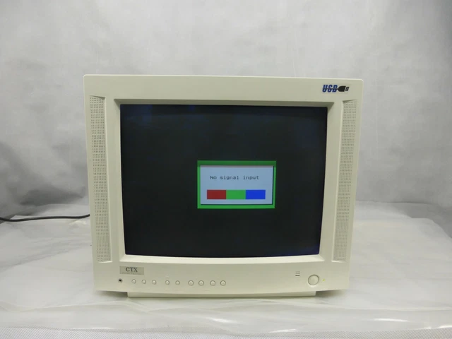 CTX MS700U VINTAGE CRT Computer Monitor 2001 Model New Old Stock Boxed ...