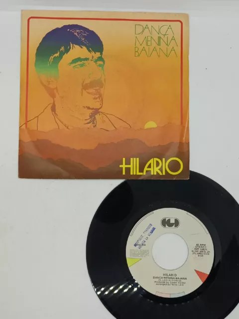 Hilario – Dança Menina Baiana 7" 45 giri disco vinile italo 1984 PROMO