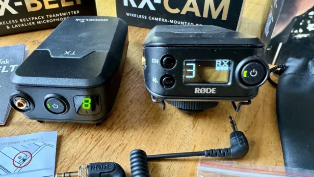 Rode Link Filmmakerkit - drahtlose Audio-Funkstrecke Sender TX Empfänger RX