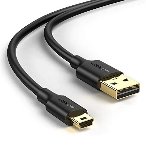 UGREEN Mini USB Cable USB 2.0 A Male to MiniB Male Gold Plated Connector