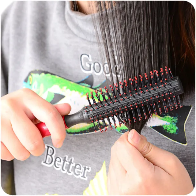 Anti-static Roller Comb Salon Round Hair Brush For Women Men Hair Styling Tool