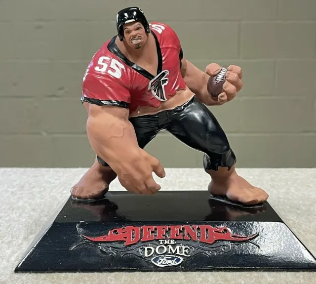 Atlanta Falcons John Abraham #55 Defend The Dome Hulk Statue Figure Collectible