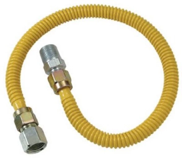 Brass Craft Service Parts CSSD54-24 Gas Connector with Fitting, 1/2 x 1/2 Female