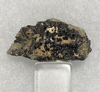 Black Melanite Garnet Crystal Specimen from San Benito County, California