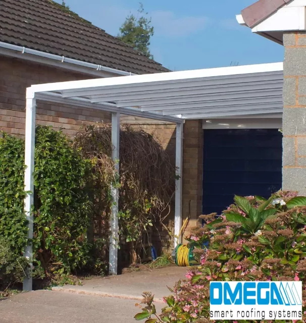 Aluminium Canopy, Patio cover, Carport, Lean To, Smoking Shelter 7ft x 5ft